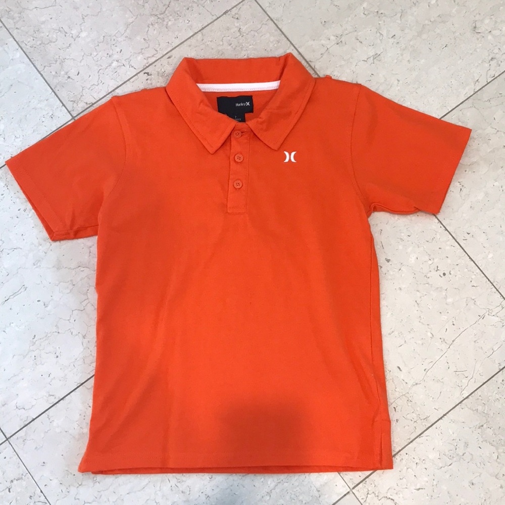 Hurley cotton polo shirt. NWOT